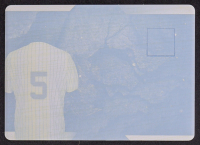 Joe Dimaggio 2023 Leaf Bronx Legacy Retired Numbers Printing Plate Yellow #RN-6 #1/1 at PristineAuction.com