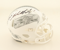 Mike Macdonald Signed Seahawks Salute to Service Alternate Speed Mini Helmet Inscribed "Go Hawks" (Beckett) at PristineAuction.com