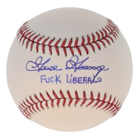 Goose Gossage Signed OML Baseball Inscribed "F*** Liberals" (Beckett) at PristineAuction.com