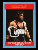 Kevin Nash Signed Diesel Champion Defeats King Mabel 2017 Topps Heritage WWE Thirty Years of SummerSlam #15 WWE (JSA) at PristineAuction.com