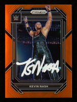 Kevin Nash Signed 2023 Panini Prizm WWE Prizms Orange #128 #59/99 (JSA) at PristineAuction.com