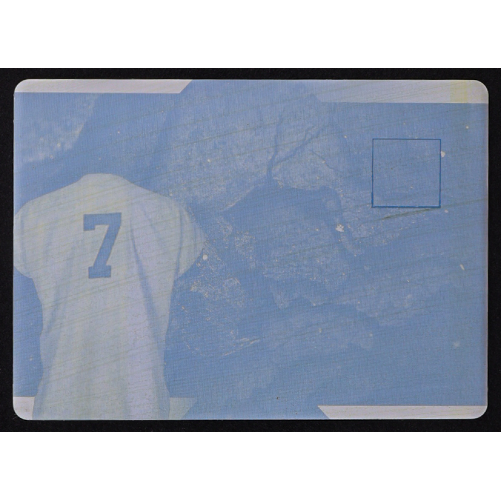 Mickey Mantle 2023 Leaf Bronx Legacy Retired Numbers Printing Plate Yellow #RN-10 #1/1 at PristineAuction.com