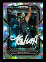 Kevin Nash Signed 2023 Panini Prizm WWE Prizms Ice #128 (JSA) at PristineAuction.com
