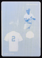 Don Mattingly / Derek Jeter 2023 Leaf Bronx Legacy Start The Bronx Two Printing Plate Yellow #TBT-2 #1/1 at PristineAuction.com