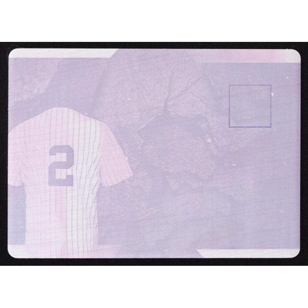 Derek Jeter 2023 Leaf Bronx Legacy Retired Numbers Printing Plate Magenta #RN-4 #1/1 at PristineAuction.com