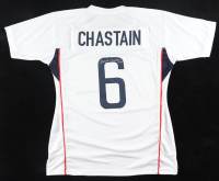 Brandi Chastain Signed Jersey Inscribed "6 USA" (JSA) at PristineAuction.com