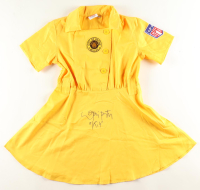 Lori Petty Signed "A League of Their Own" Racine Belles Baseball Jersey Inscribed "Kit" (Schwartz) at PristineAuction.com