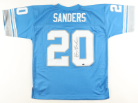 Barry Sanders Signed Mitchell & Ness Lions Jersey (Schwartz) at PristineAuction.com
