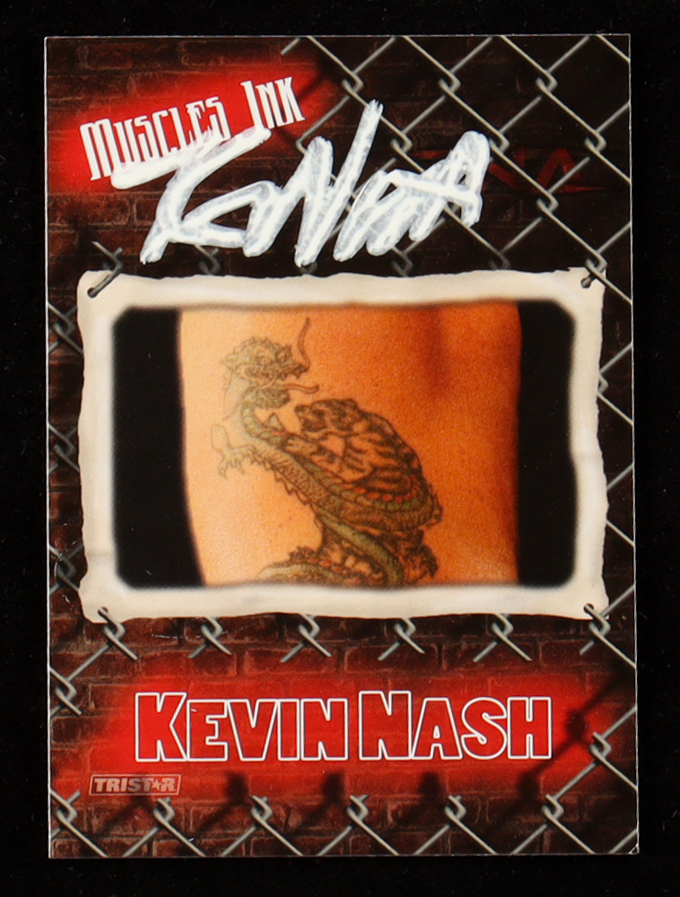 Kevin Nash Signed 2008 TRISTAR TNA Impact Muscles Ink #MI8 (JSA) at PristineAuction.com Kevin Nash Signed 2008 TRISTAR TNA Impact Muscles Ink #MI8 (JSA) at PristineAuction.com