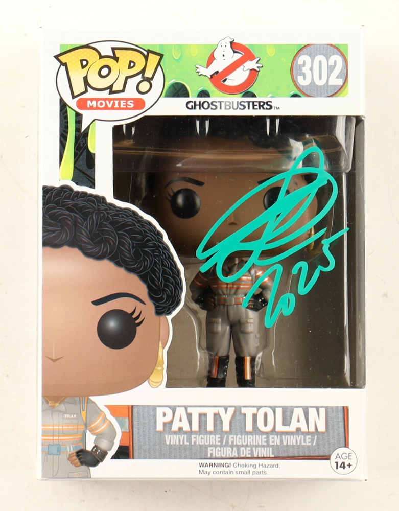 Leslie Jones Signed "Ghostbusters" #302 Patty Tolan Funko Pop! Vinyl Figure Inscribed "2025" (PSA) at PristineAuction.com Leslie Jones Signed "Ghostbusters" #302 Patty Tolan Funko Pop! Vinyl Figure Inscribed "2025" (PSA) at PristineAuction.com
