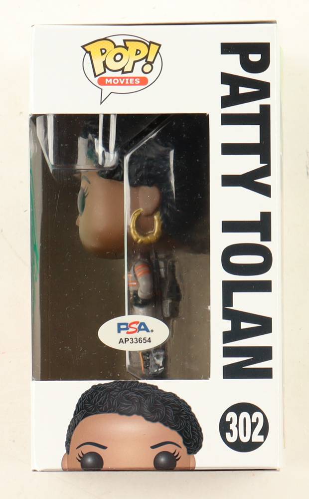 Leslie Jones Signed "Ghostbusters" #302 Patty Tolan Funko Pop! Vinyl Figure Inscribed "2025" (PSA) at PristineAuction.com Leslie Jones Signed "Ghostbusters" #302 Patty Tolan Funko Pop! Vinyl Figure Inscribed "2025" (PSA) at PristineAuction.com