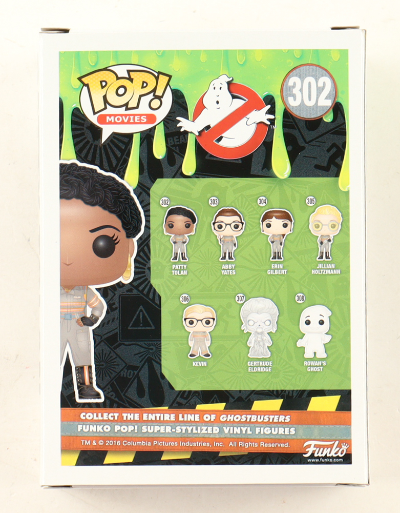 Leslie Jones Signed "Ghostbusters" #302 Patty Tolan Funko Pop! Vinyl Figure Inscribed "2025" (PSA) at PristineAuction.com Leslie Jones Signed "Ghostbusters" #302 Patty Tolan Funko Pop! Vinyl Figure Inscribed "2025" (PSA) at PristineAuction.com