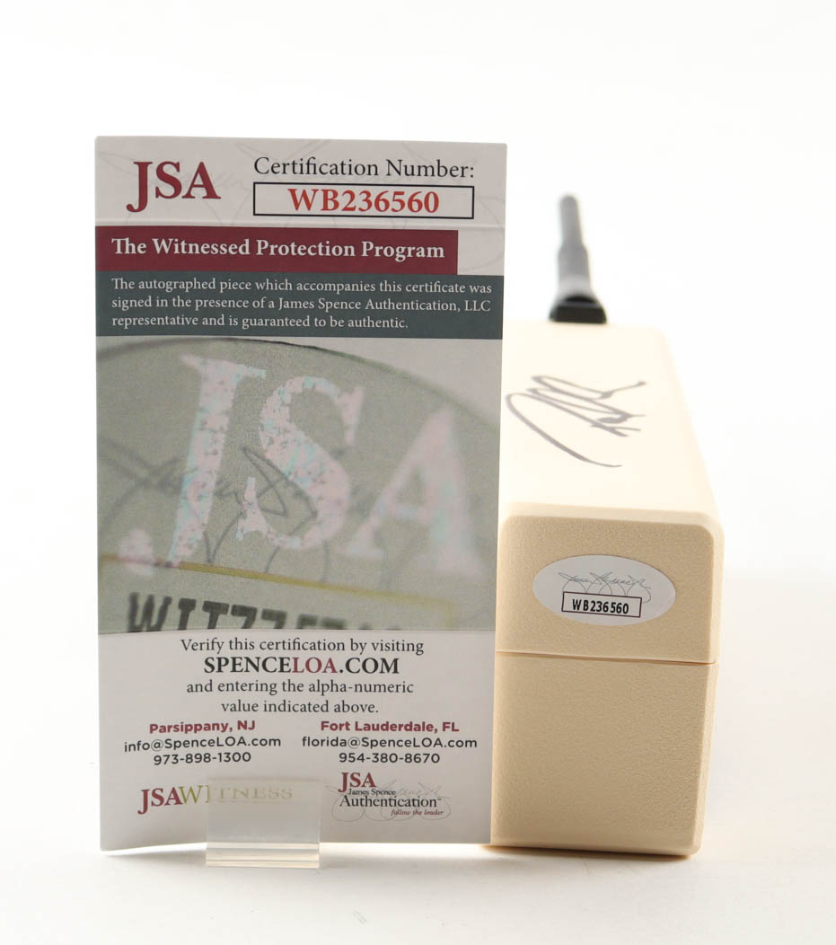 Paul Heyman Signed Replica Prop Phone (JSA) at PristineAuction.com Paul Heyman Signed Replica Prop Phone (JSA) at PristineAuction.com