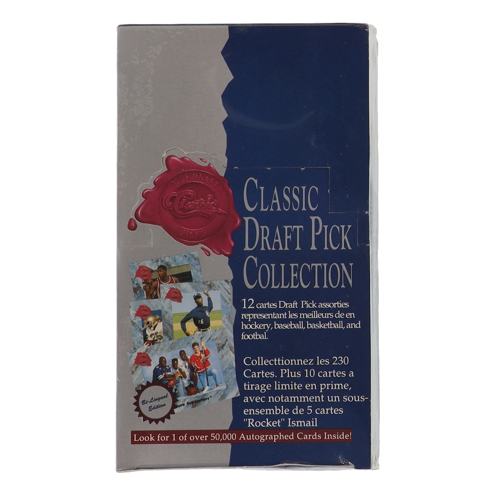 1991 Classic Draft Pick Collection French Hobby Box at PristineAuction.com 1991 Classic Draft Pick Collection French Hobby Box at PristineAuction.com