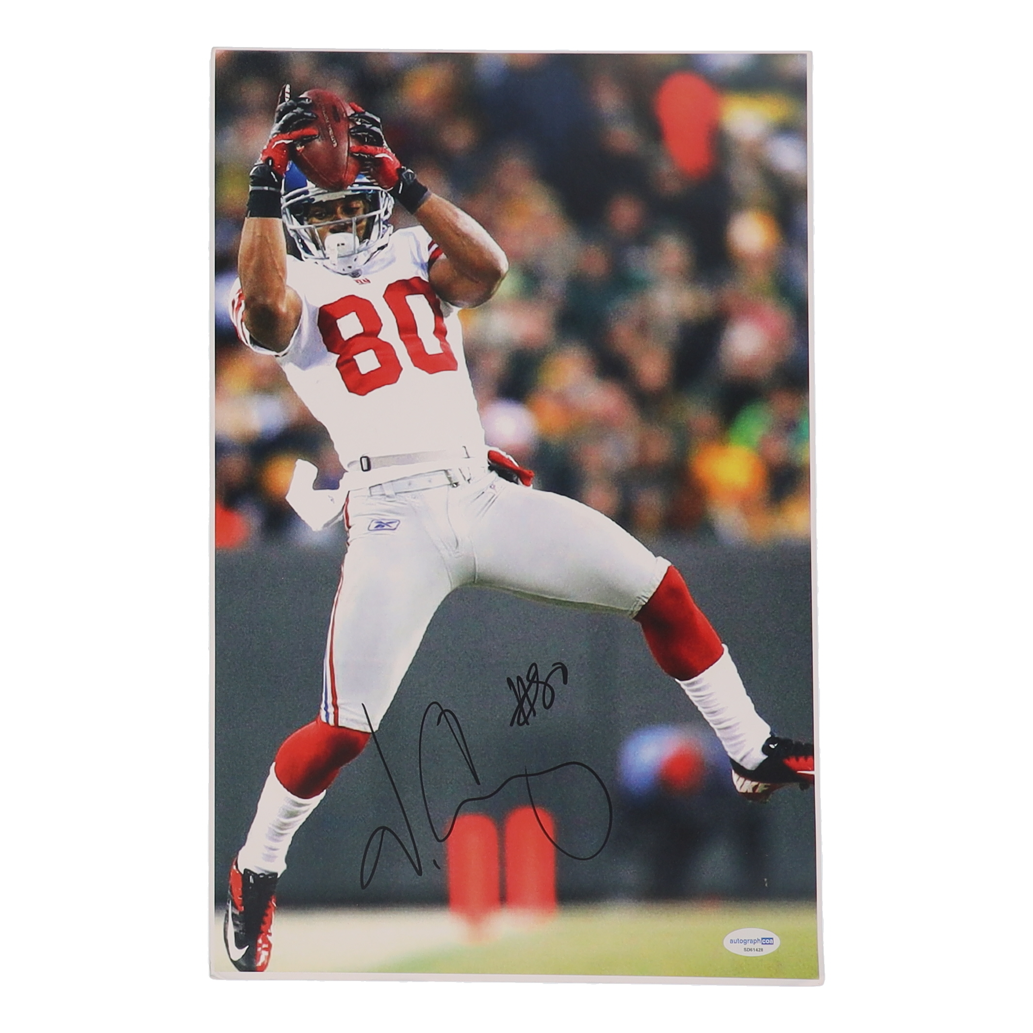 Victor Cruz Signed Giants 11x17 Photo (AutographCOA) at PristineAuction.com Victor Cruz Signed Giants 11x17 Photo (AutographCOA) at PristineAuction.com