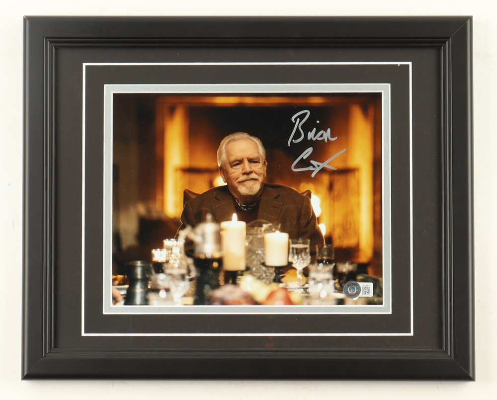 Brian Cox Signed "Succession" Custom Framed Photo Display (Beckett) at PristineAuction.com Brian Cox Signed "Succession" Custom Framed Photo Display (Beckett) at PristineAuction.com