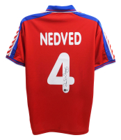 Pavel Nedved Signed Czech Republic Puma Authentic Jersey (Beckett) at PristineAuction.com