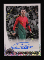 Cristiano Ronaldo 2024 Leaf Metal '90 Leaf Autographs Silver Shimmer #90ACR1 #1/1 at PristineAuction.com