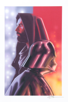 Tom Hodges Signed "Kenobi & Vader" 13x19 Art Print at PristineAuction.com