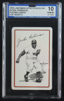 Jackie Robinson 1978 Landsman Playing Cards #NNO (ISA 10) at PristineAuction.com