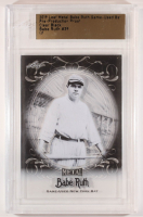 Babe Ruth 2019 Leaf Metal Babe Ruth Game-Used Bat Clear Black Pre-Production Proof #39 #1/1 (Leaf) at PristineAuction.com