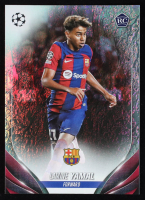 Lamine Yamal 2023-24 Topps UEFA Club Competitions Jade Edition #64 RC at PristineAuction.com