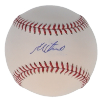 Starlin Castro Signed OML Baseball (MLB) at PristineAuction.com