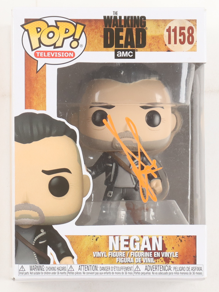 Jeffrey Dean Morgan Signed "The Walking Dead" #1158 Negan Funko Pop! Vinyl Figure (ACOA) at PristineAuction.com Jeffrey Dean Morgan Signed "The Walking Dead" #1158 Negan Funko Pop! Vinyl Figure (ACOA) at PristineAuction.com