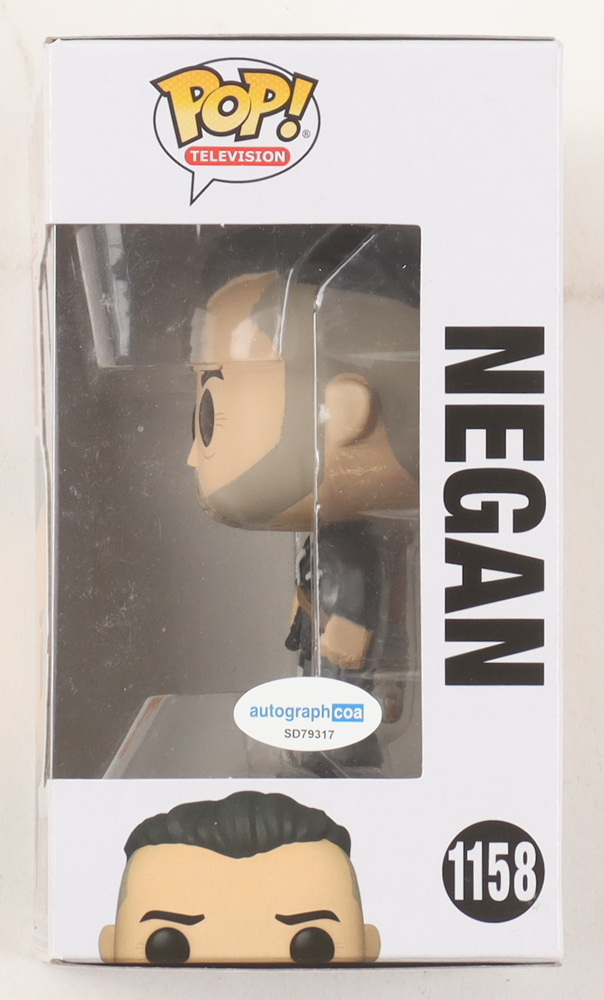 Jeffrey Dean Morgan Signed "The Walking Dead" #1158 Negan Funko Pop! Vinyl Figure (ACOA) at PristineAuction.com Jeffrey Dean Morgan Signed "The Walking Dead" #1158 Negan Funko Pop! Vinyl Figure (ACOA) at PristineAuction.com
