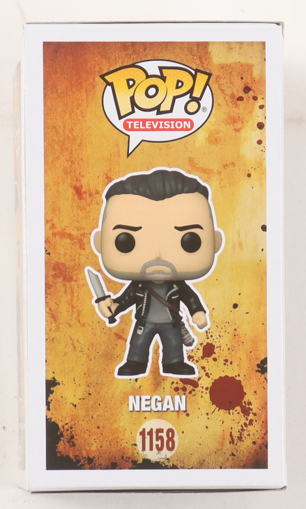 Jeffrey Dean Morgan Signed "The Walking Dead" #1158 Negan Funko Pop! Vinyl Figure (ACOA) at PristineAuction.com Jeffrey Dean Morgan Signed "The Walking Dead" #1158 Negan Funko Pop! Vinyl Figure (ACOA) at PristineAuction.com