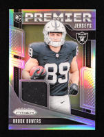 Brock Bowers 2024 Panini Prizm Premier Jerseys #3 RC at PristineAuction.com