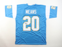 Natrone Means Signed Jersey (JSA) at PristineAuction.com