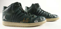 Larry Bird Signed Set of (2) Nike Jordan Basketball Shoes (PSA) at PristineAuction.com
