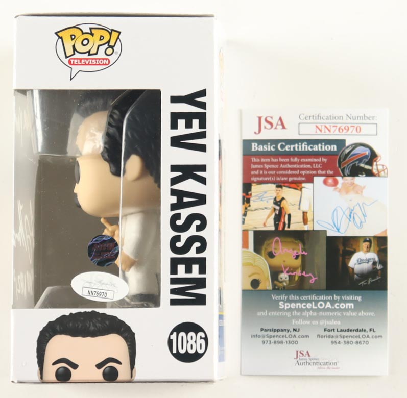 Larry Thomas Signed "Seinfeld" #1086 Yev Kassem Funko Pop! Vinyl Figure Inscribed "No Soup For You" & "Soup Nazi" (JSA) at PristineAuction.com Larry Thomas Signed "Seinfeld" #1086 Yev Kassem Funko Pop! Vinyl Figure Inscribed "No Soup For You" & "Soup Nazi" (JSA) at PristineAuction.com
