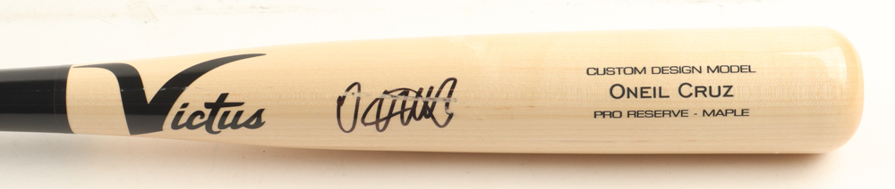 Oneil Cruz Signed Victus Pro Baseball Bat (Fanatics & MLB) at PristineAuction.com Oneil Cruz Signed Victus Pro Baseball Bat (Fanatics & MLB) at PristineAuction.com