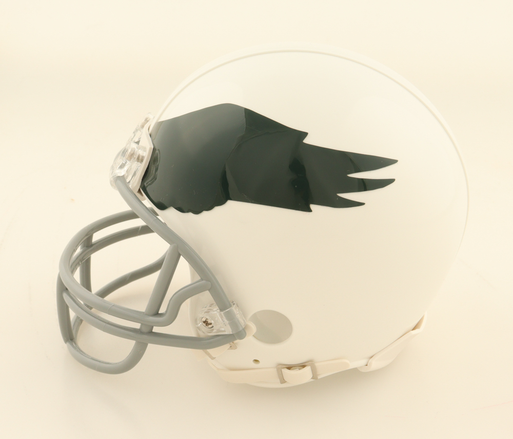 Harold Carmichael Signed Eagles Alternate Mini Helmet Inscribed "HOF 20" (JSA) at PristineAuction.com Harold Carmichael Signed Eagles Alternate Mini Helmet Inscribed "HOF 20" (JSA) at PristineAuction.com