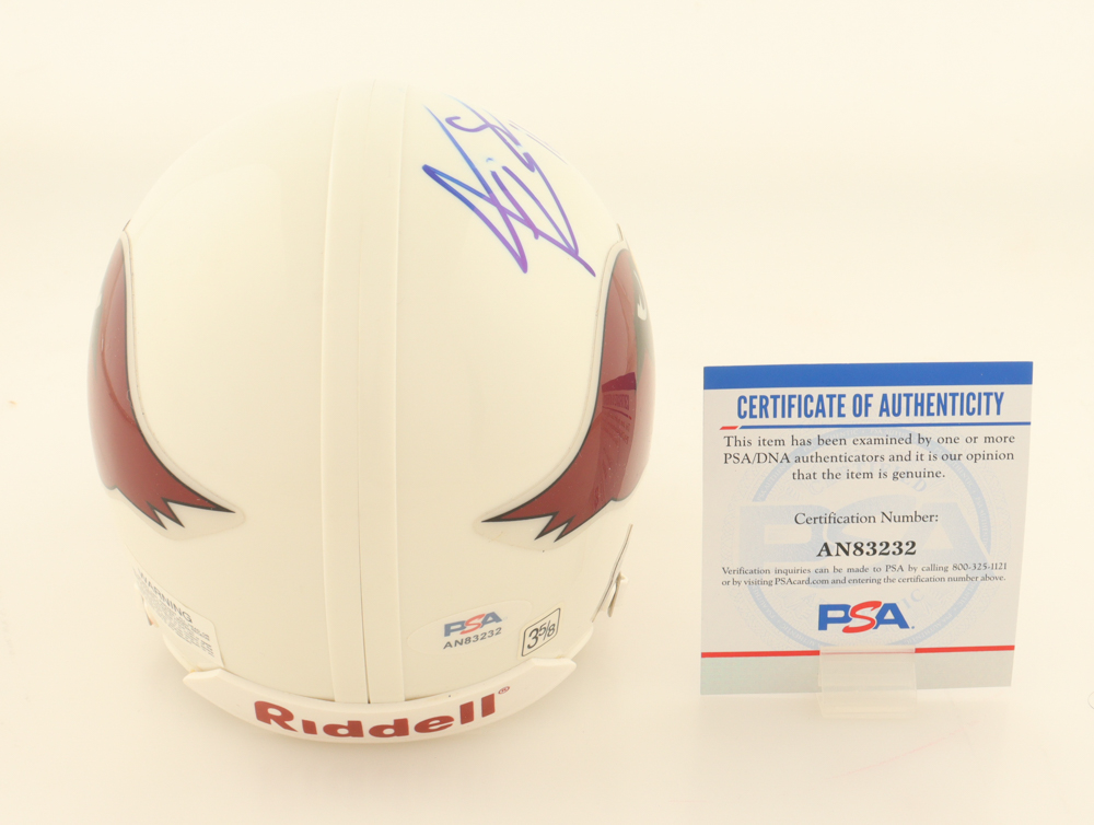 Jake Plummer Signed Cardinals Mini Helmet (PSA) at PristineAuction.com Jake Plummer Signed Cardinals Mini Helmet (PSA) at PristineAuction.com