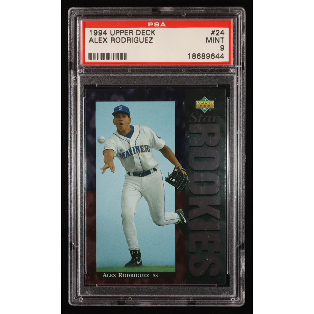 Alex Rodriguez 1994 Upper Deck #24 RC (PSA 9) at PristineAuction.com