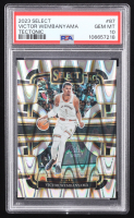 Victor Wembanyama 2023-24 Select Prizms Tectonic #87 RC (PSA 10) at PristineAuction.com