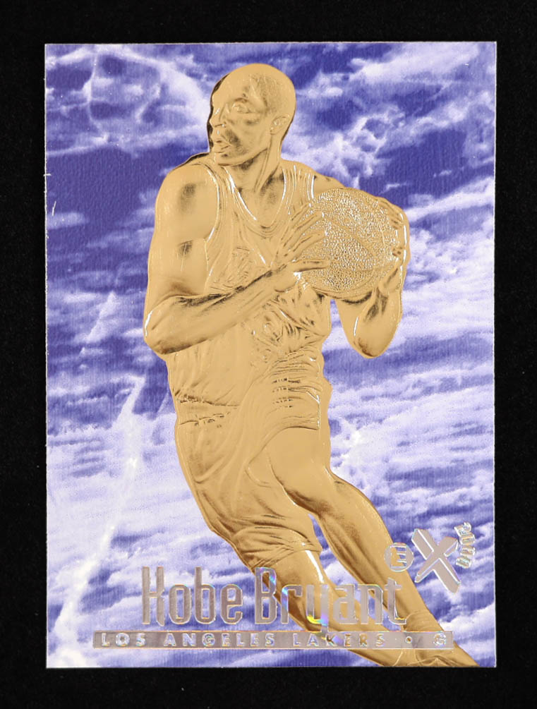 Kobe Bryant 1996-97 Skybox E-X2000 Sky Blue 23Kt Gold RC at PristineAuction.com Kobe Bryant 1996-97 Skybox E-X2000 Sky Blue 23Kt Gold RC at PristineAuction.com