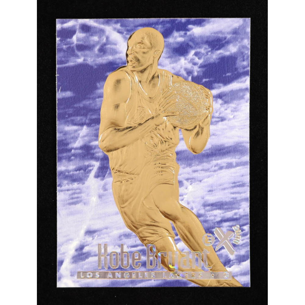 Kobe Bryant 1996-97 Skybox E-X2000 Sky Blue 23Kt Gold RC at PristineAuction.com
