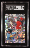 Elly De La Cruz / Travis Bazzana 2024 Leaf Metal Special Release Metal Exclusive Silver Crystal #ERE1 RC #19/25 (SGC 9) at PristineAuction.com