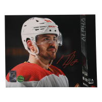 MacKenzie Weegar Signed Flames 8x10 Photo (Premium Autographs) at PristineAuction.com
