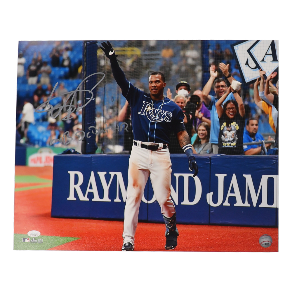Wander Franco Signed Rays 16x20 Photo Inscribed "MLB Debut HR" (JSA) at PristineAuction.com