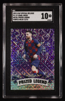 Lionel Messi 2023 Leaf Metal Special Release Prized Legend Purple Mojo #PL12 #12/15 (SGC 10) at PristineAuction.com