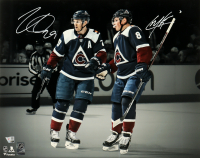 Nathan MacKinnon & Cale Makar Signed Avalanche 16x20 Photo (Fanatics) at PristineAuction.com