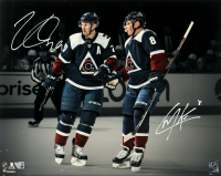 Nathan MacKinnon & Cale Makar Signed Avalanche 16x20 Photo (Fanatics) at PristineAuction.com