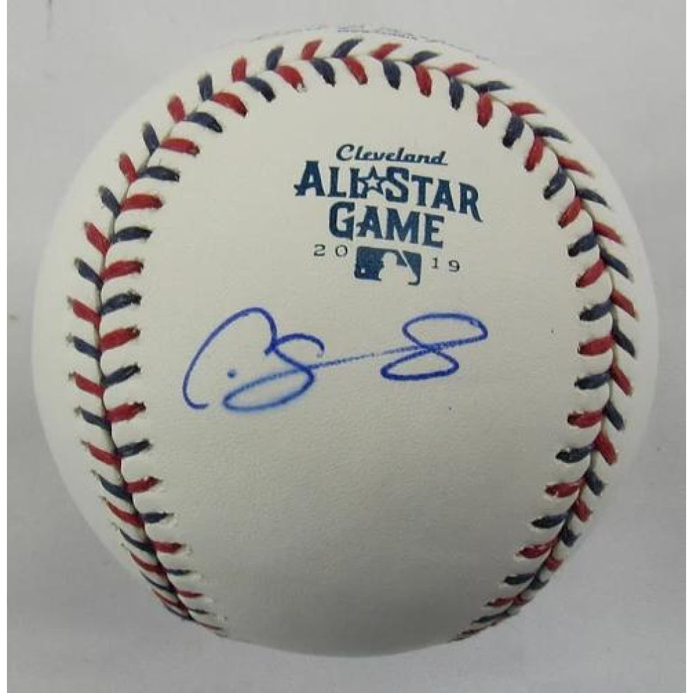 Gary Sanchez Signed OML 2019 All-Star Futures Game Logo Baseball (JSA) at PristineAuction.com