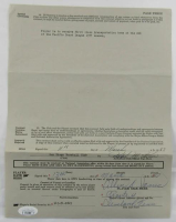 Ralph Kiner Signed 1957 Contract (JSA) at PristineAuction.com
