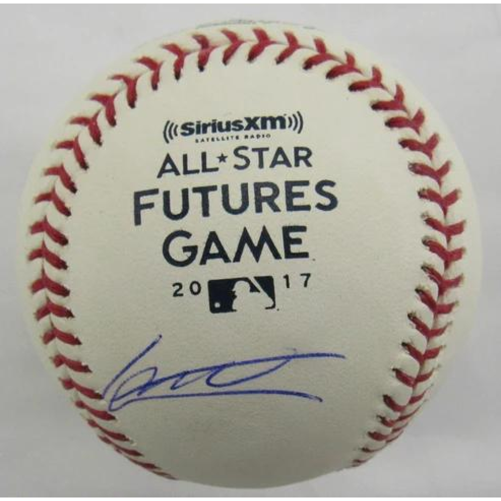Vladimir Guerrero Jr. Signed 2017 Futures Game Logo Baseball (JSA) at PristineAuction.com